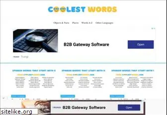 coolestwords.com