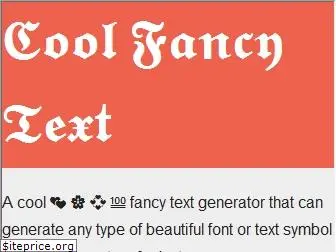 coolfancytext.com