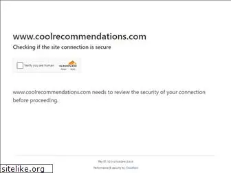 coolrecommendations.com