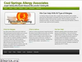 coolspringsallergy.net