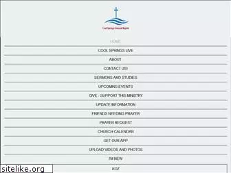 coolspringschurch.net