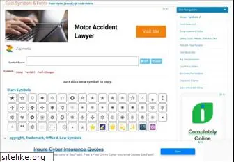 coolsymbol.com