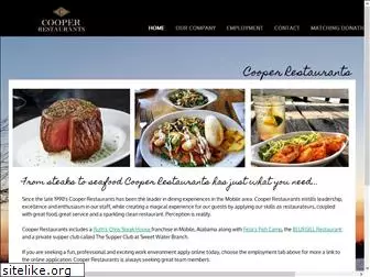 cooperrestaurants.com