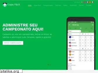 Copa Fácil - Gerenciador de Campeonatos