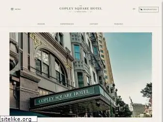 copleysquarehotel.com