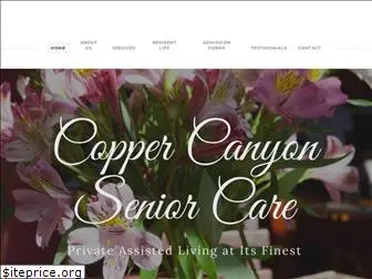 coppercanyonseniorcare.com