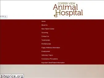 copperviewanimalhospital.com