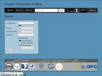coptic-dictionary.org
