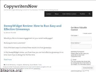 copywritersnow.com