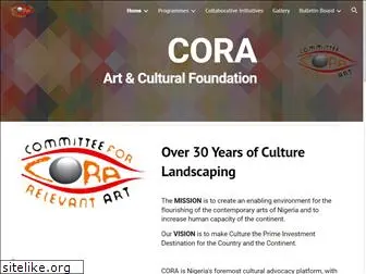 coraartfoundation.com