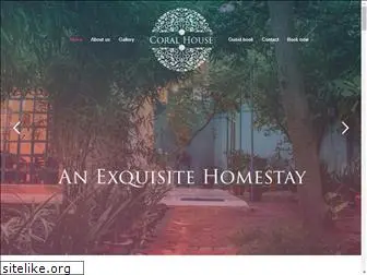 coralhousehomestay.com