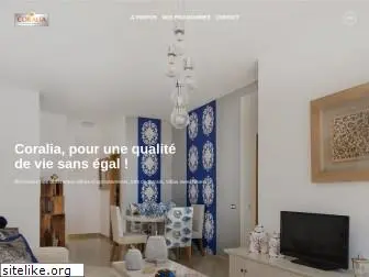 coraliaimmobilier.com