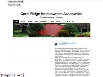 coralridgeassociation.org