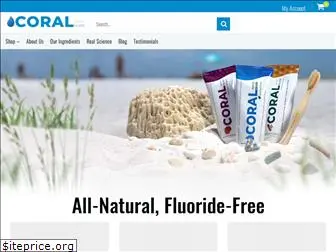 coraltoothpaste.com