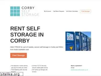 corbyselfstorage.co.uk