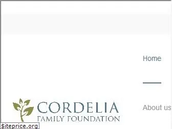 cordeliafamilyfoundation.org