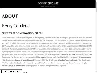 cordero.me