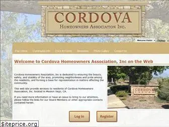 cordovahoa.com