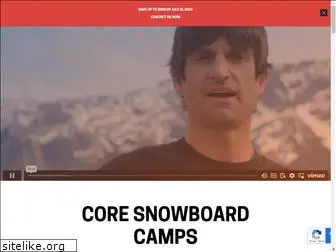 coresnowboardcamps.com