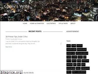 coreyswrite.com