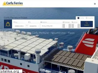 corfuferries.gr