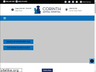 corinthanimalhospital.com