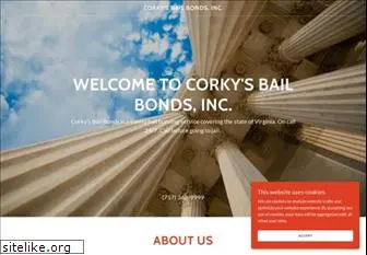 corkysbailbondsinc.com