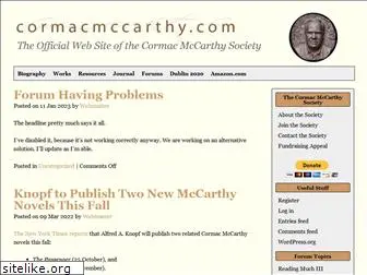 cormacmccarthy.com