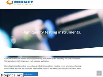 cormettestingsystems.com