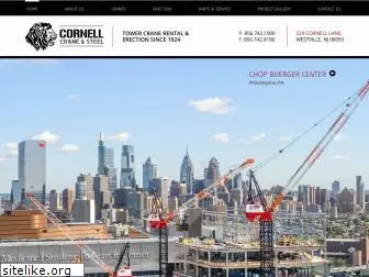 cornellcraneandsteel.com