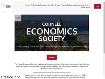 cornelleconomicssociety.com