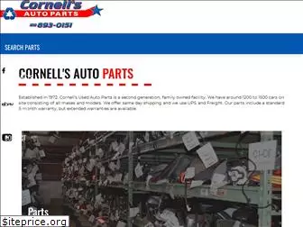 cornellsusedautoparts.com