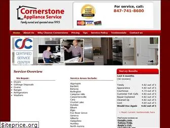 cornerstone-appliance.com