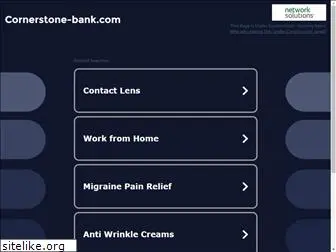 cornerstone-bank.com