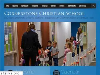 cornerstonechristianschool.org