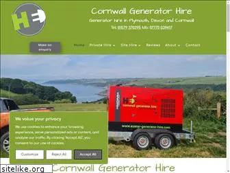 cornwall-generator-hire.com