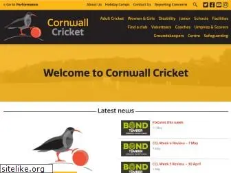 cornwallcricket.co.uk