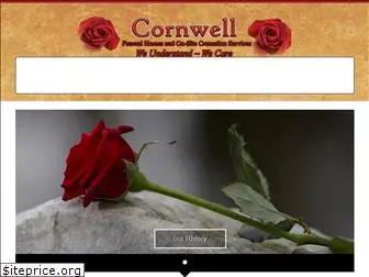 cornwellfuneralhomes.com