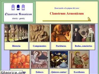 coroclaustrumarmonicum.com