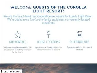 corollalightbeachrentals.com