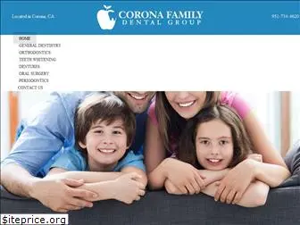 coronafamilydentist.com