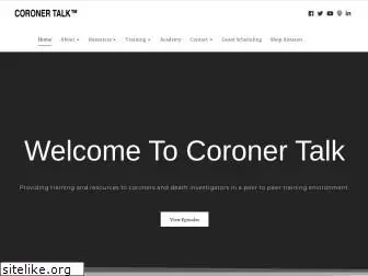 coronertalk.com