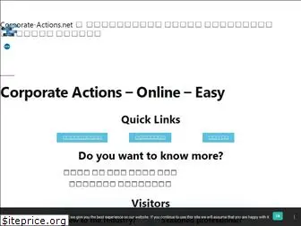 corporate-actions.net