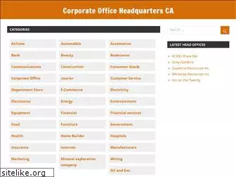 corporate-office-headquarters-ca.com