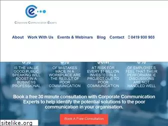 corporatecommunicationexperts.com.au