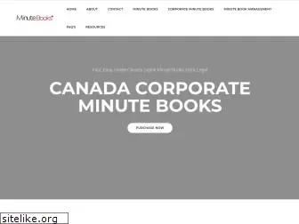 corporateminutebooks.ca