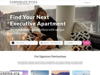 corporatestays.com