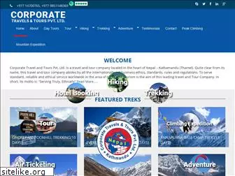 corporatetravelsnepal.com