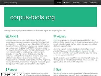 corpus-tools.org