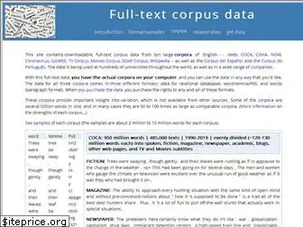 corpusdata.org
